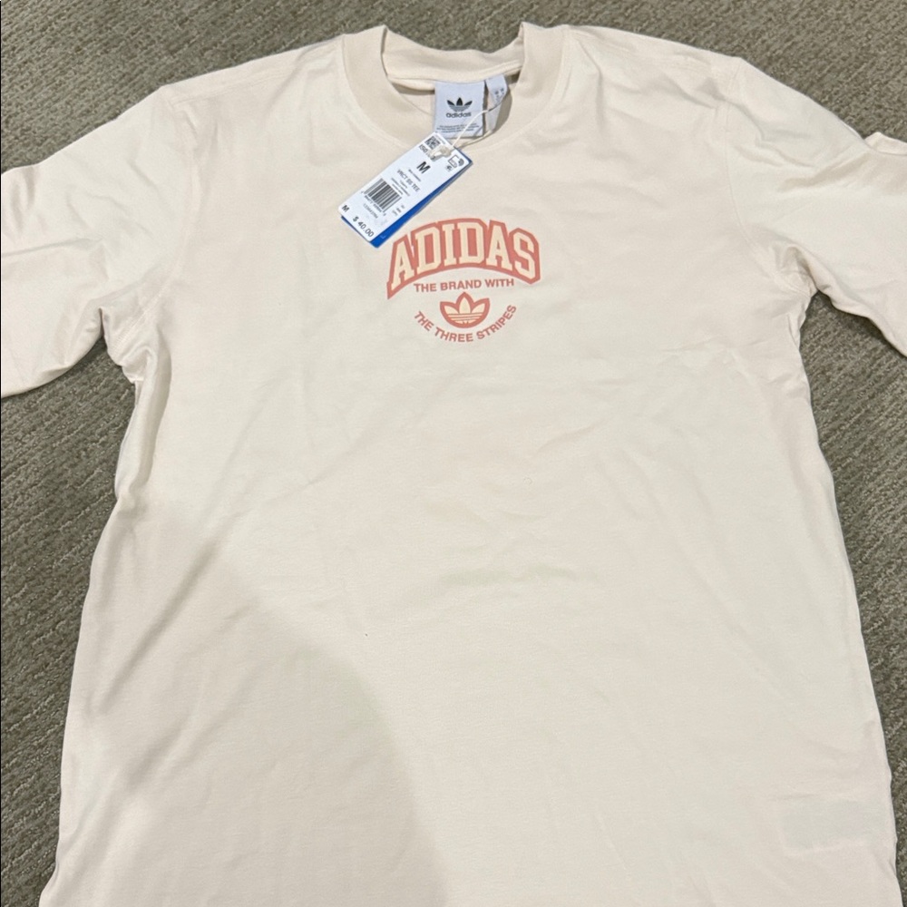 Adidas Men's VRCT SS Tee (Short Sleeve T-Shirt) Tee with Logo